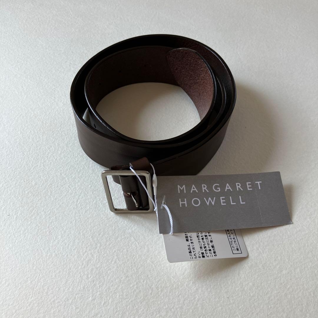 MARGARET HOWELLマーガレットハウエルワイドレザーベルト新品タグ付