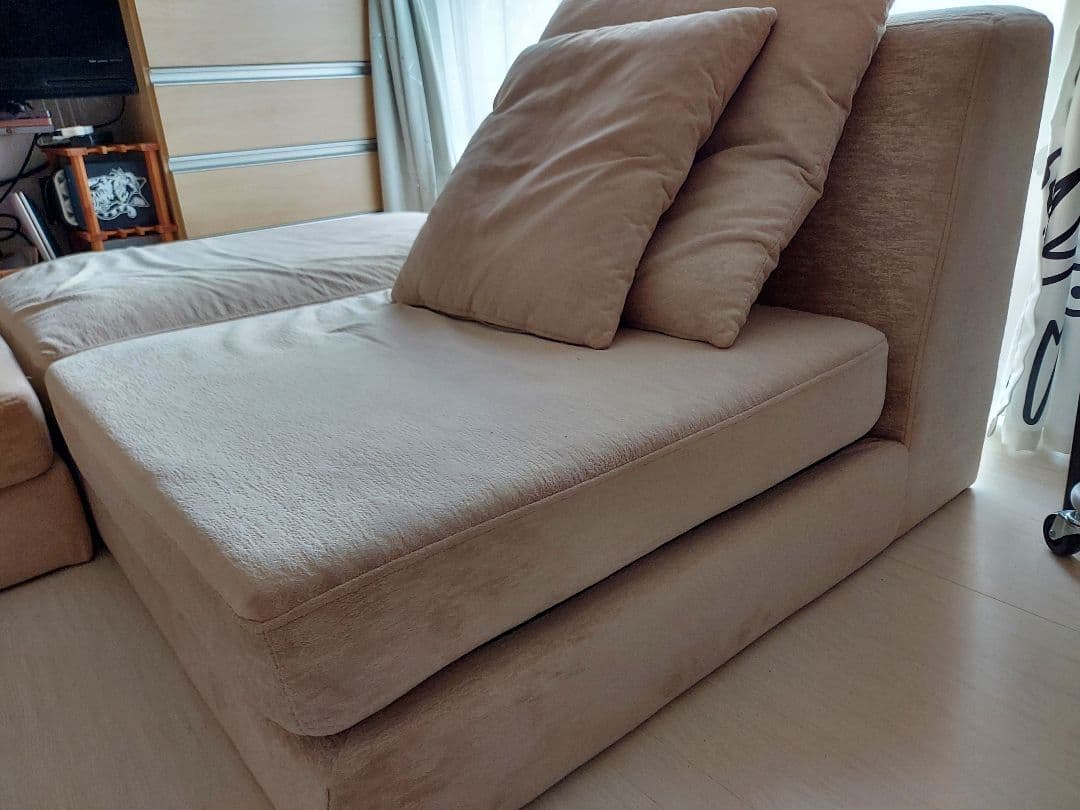 shoooko様専用】最終値下げ↓送料込み30000円ベージュコーナーソファー