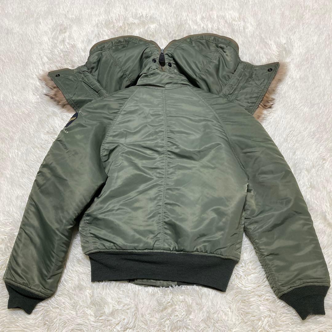 美品 実名復刻 バズリクソンズ フライトジャケット N-2B XS - メルカリ