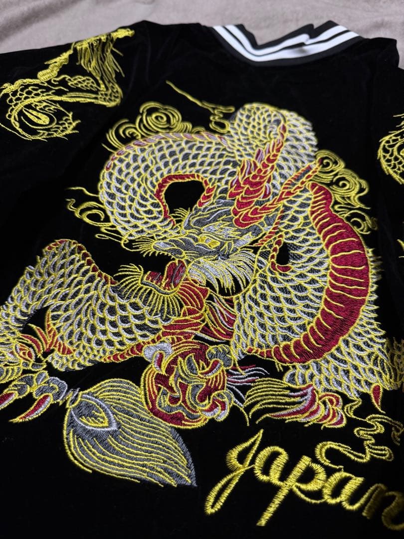 未使用 MOON EYES 龍 日本限定 別珍 スカジャン unisex 美品 - メルカリ