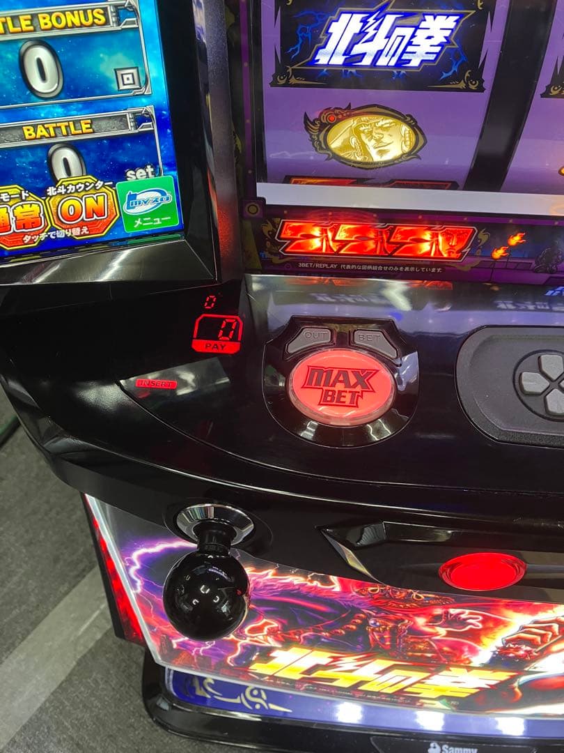 パチスロ L 北斗の拳 AD 簡易ユニット付 スマスロ実機 ⭕️ 送料無料