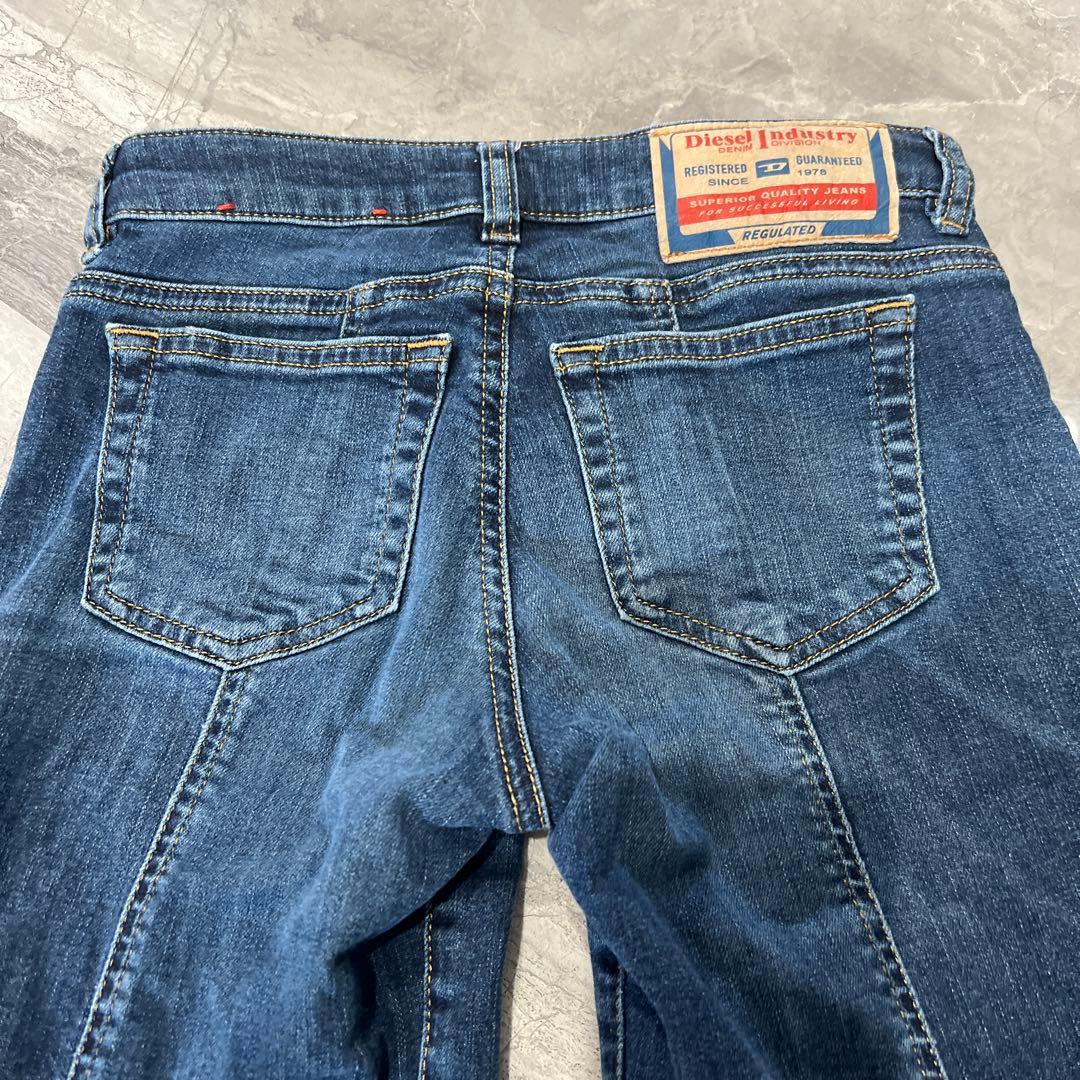 ディーゼルキッズデニムパンツデニムフレアパンツ 8歳 130センチ
