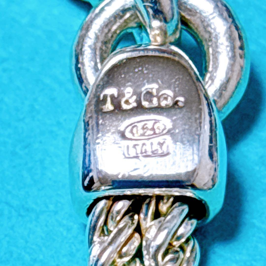 【美品】19.5cm ティファニー ダブルロープ ブレスレット SV925