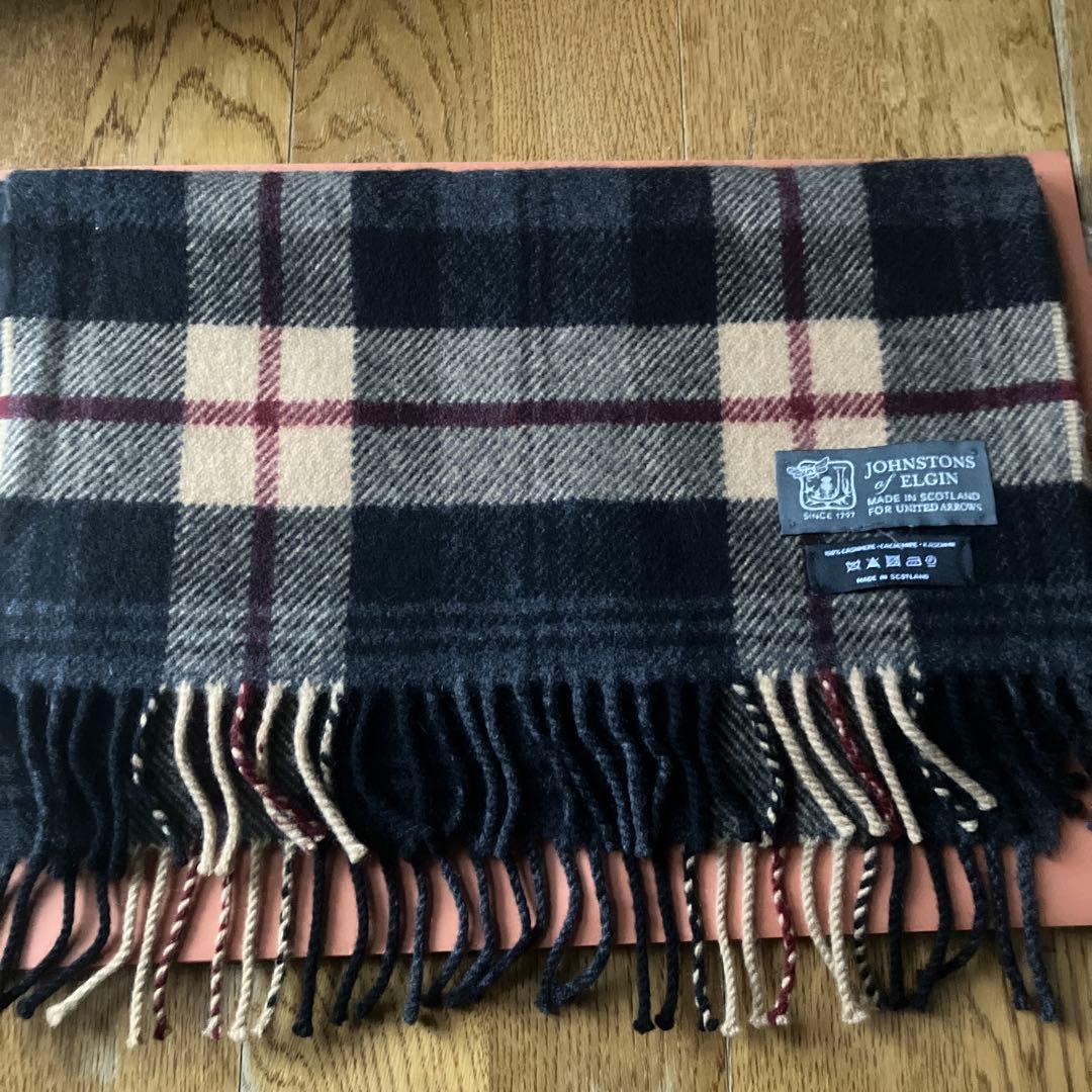 JOHNSTONS OF ELGIN ユナイテッドアローズ別注　カシミヤマフラー 別注】＜Johnstons of Elgin＞マフラー マフラー｜ Exclusives 最新の