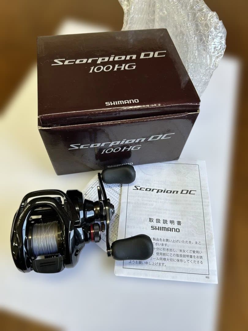 SHIMANO Scorpion DC 100HG ベイトリール　右ハンドル シマノ（SHIMANO） 【予約商品】シマノ 26 カルカッタコンクエスト DC