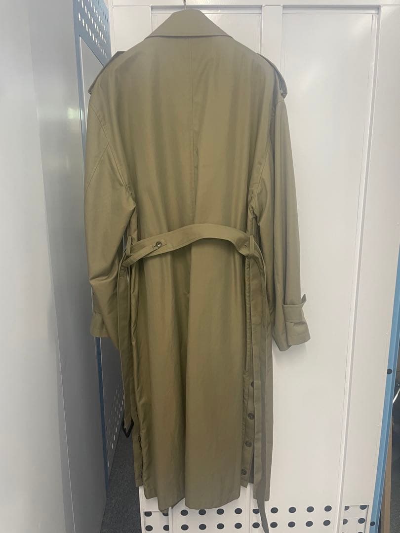 お値下げ中です！22AW stein OVERSIZED TRENCH COAT - メルカリ