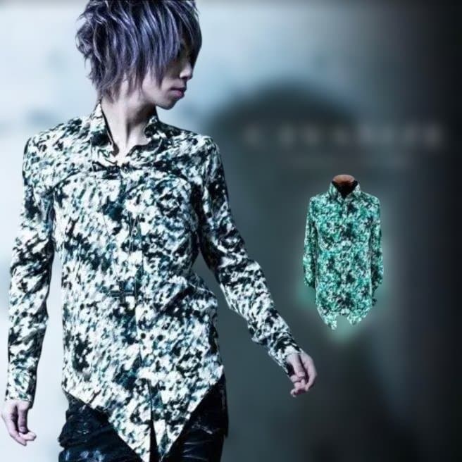 CIVARIZE 柄シャツ 44(M)サイズ V系 - メルカリ