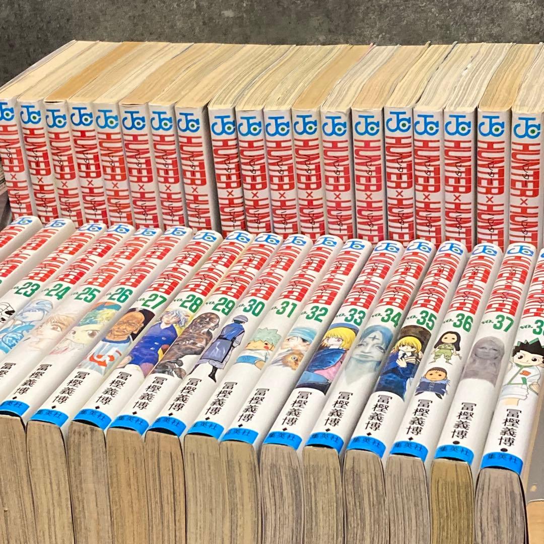 【全38巻セット】 HUNTER×HUNTER ハンターハンター 全巻セット HUNTER×HUNTER ハンターハンター 全38巻 全巻 セット アニメ化｜Yahoo