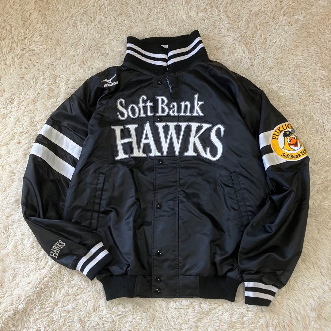 希少　ミズノプロ仕様　福岡ソフトバンクホークス 摂津　グランドコート　サイン入り BBM2014 ソフトバンクホークス インサート仕様直筆サインカード 摂津正