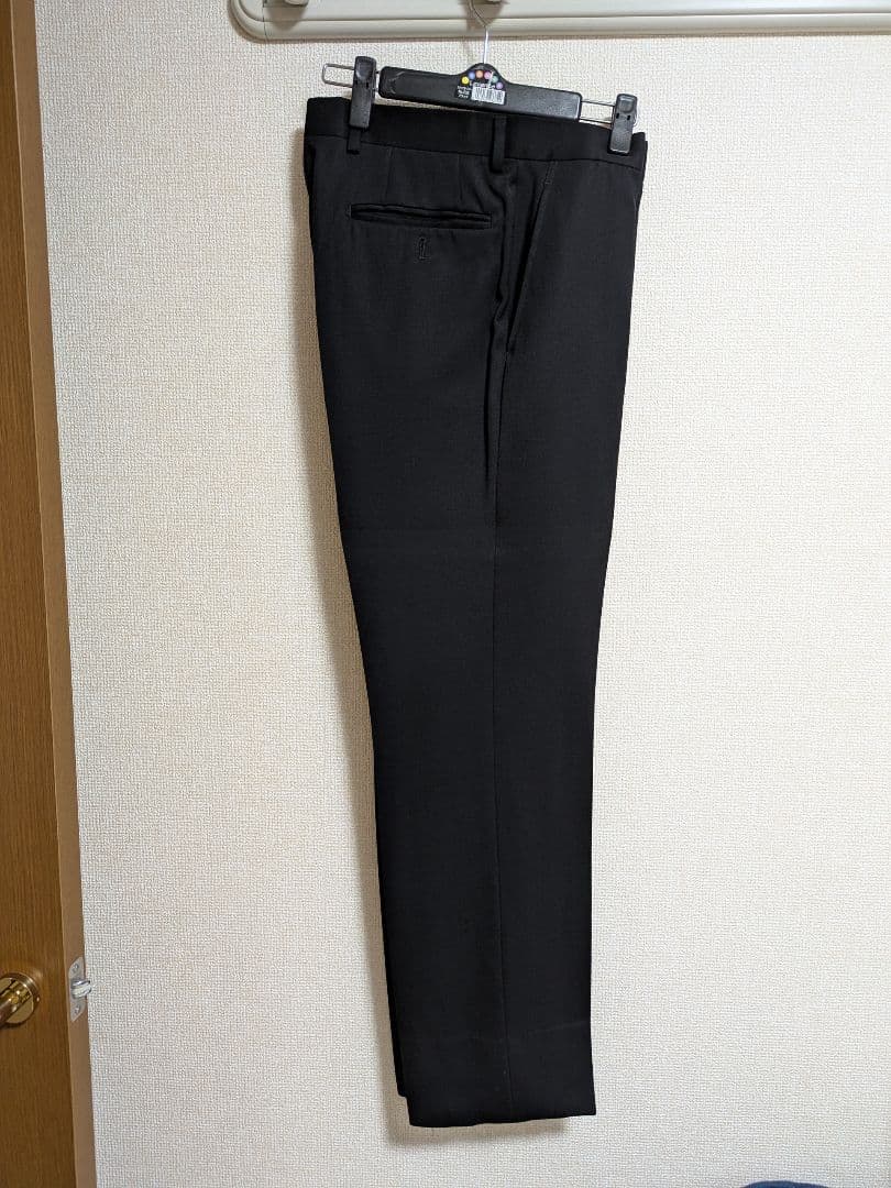 ONLYオンリースーツ 170A ブラック無地 股下77 表地は毛100%