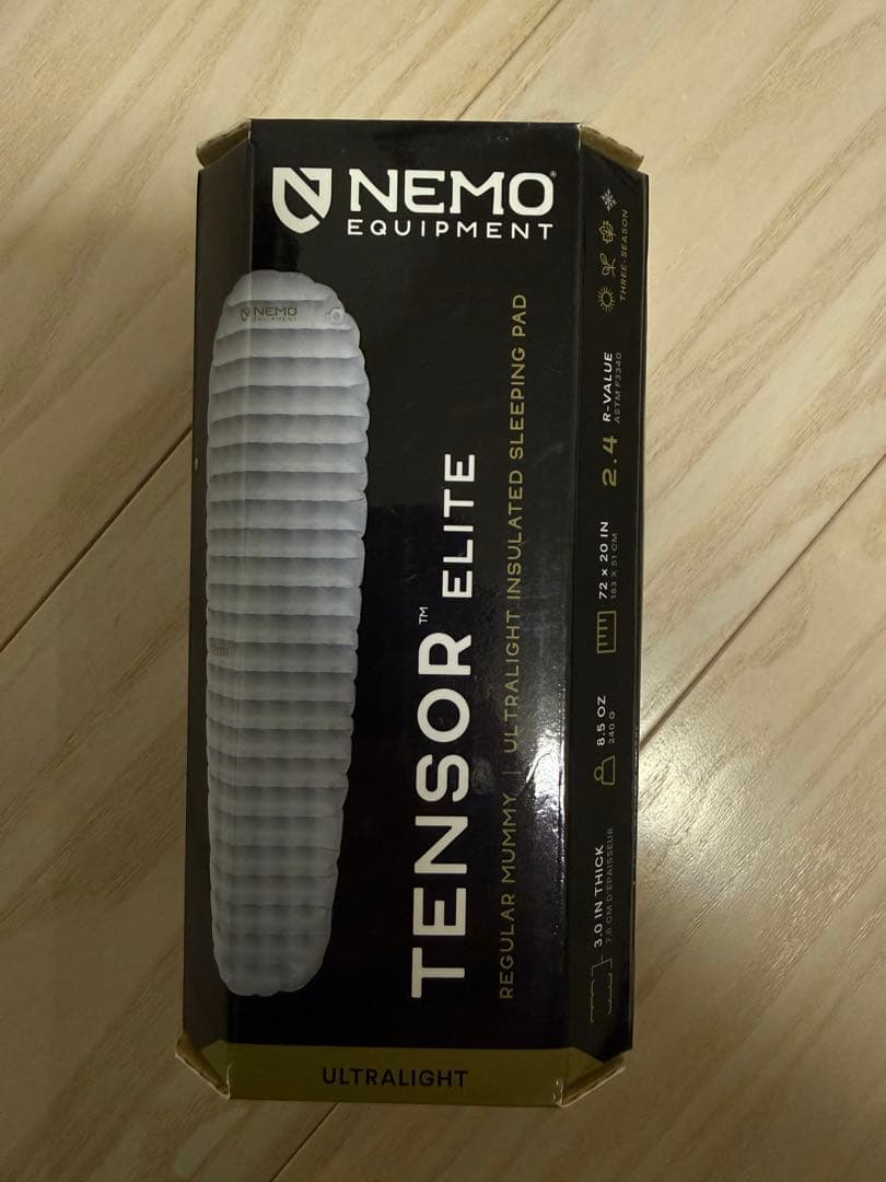 新品 NEMO TENSOR ELITE レギュラー マミー Tensor Elite Regular Mummy