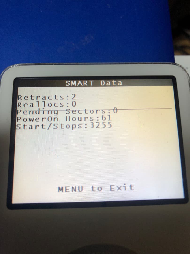 iPod Classic 第5世代 60GB 液晶微欠陥 電池元気