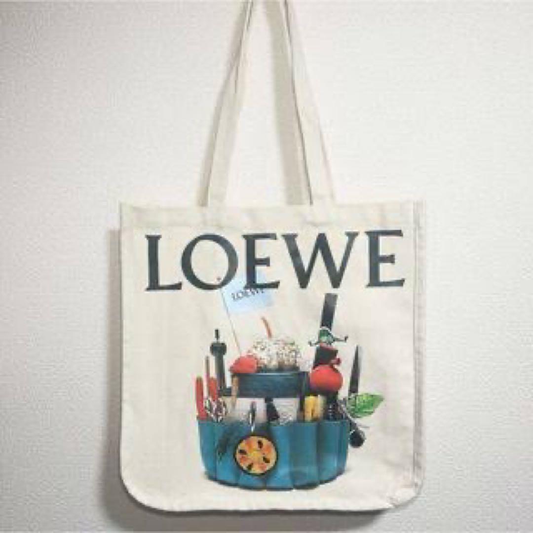新品☆ロエベ展 ノベルティトートバッグ - メルカリ