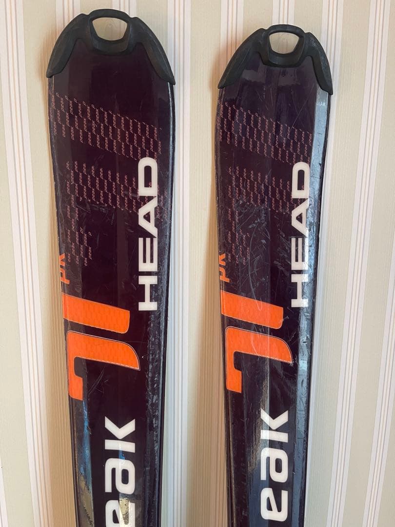 HEAD peak 71 スキー 板(ビンディング付き)