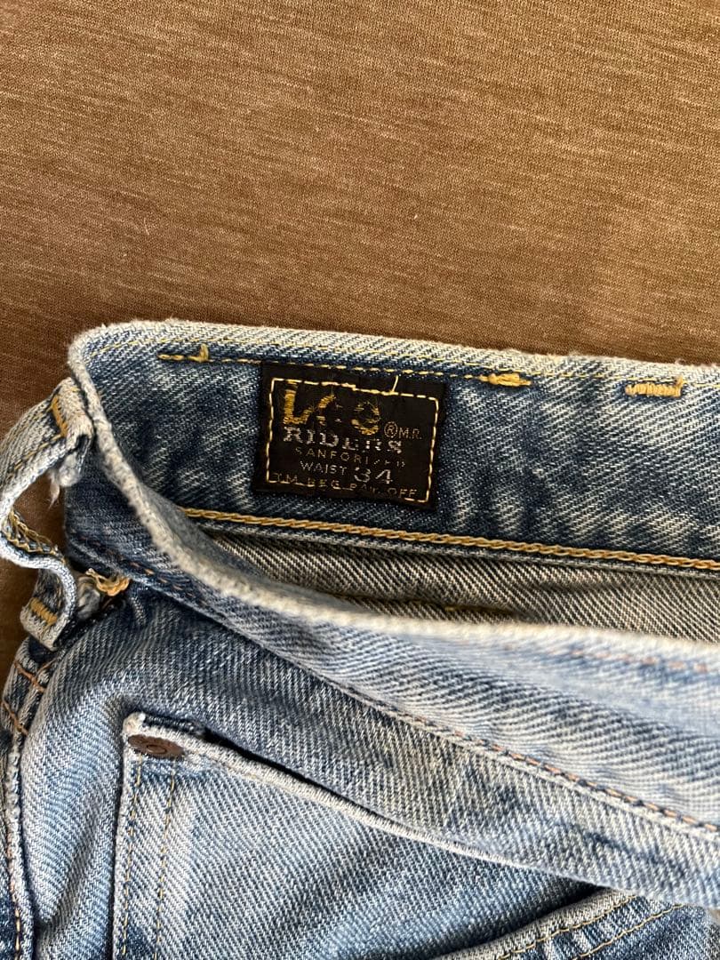 Lee RIDERS 101B 2000 復刻 サイド黒タグ 日本製 34 - メルカリ