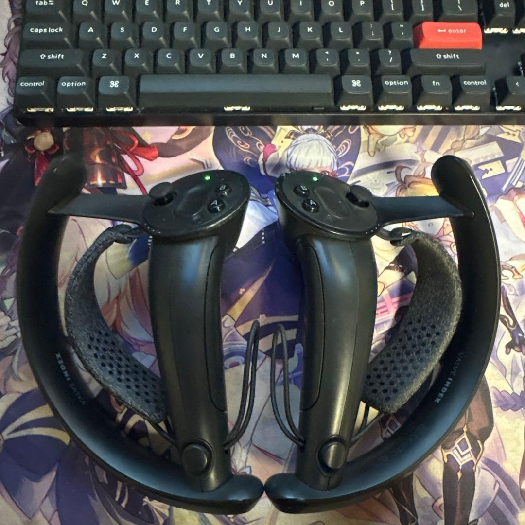 Valve Indexコントローラー　左右動作確認済み 美品 VALVE INDEX コントローラー 左右セット - メルカリ