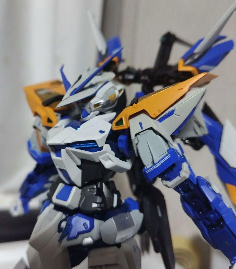 L BUILD ガンダムアストレイ ブルーフレームセカンドリバイ　開封 ガンダムSEED」アストレイ ブルーフレームセカンドリバイ、METAL BUILD