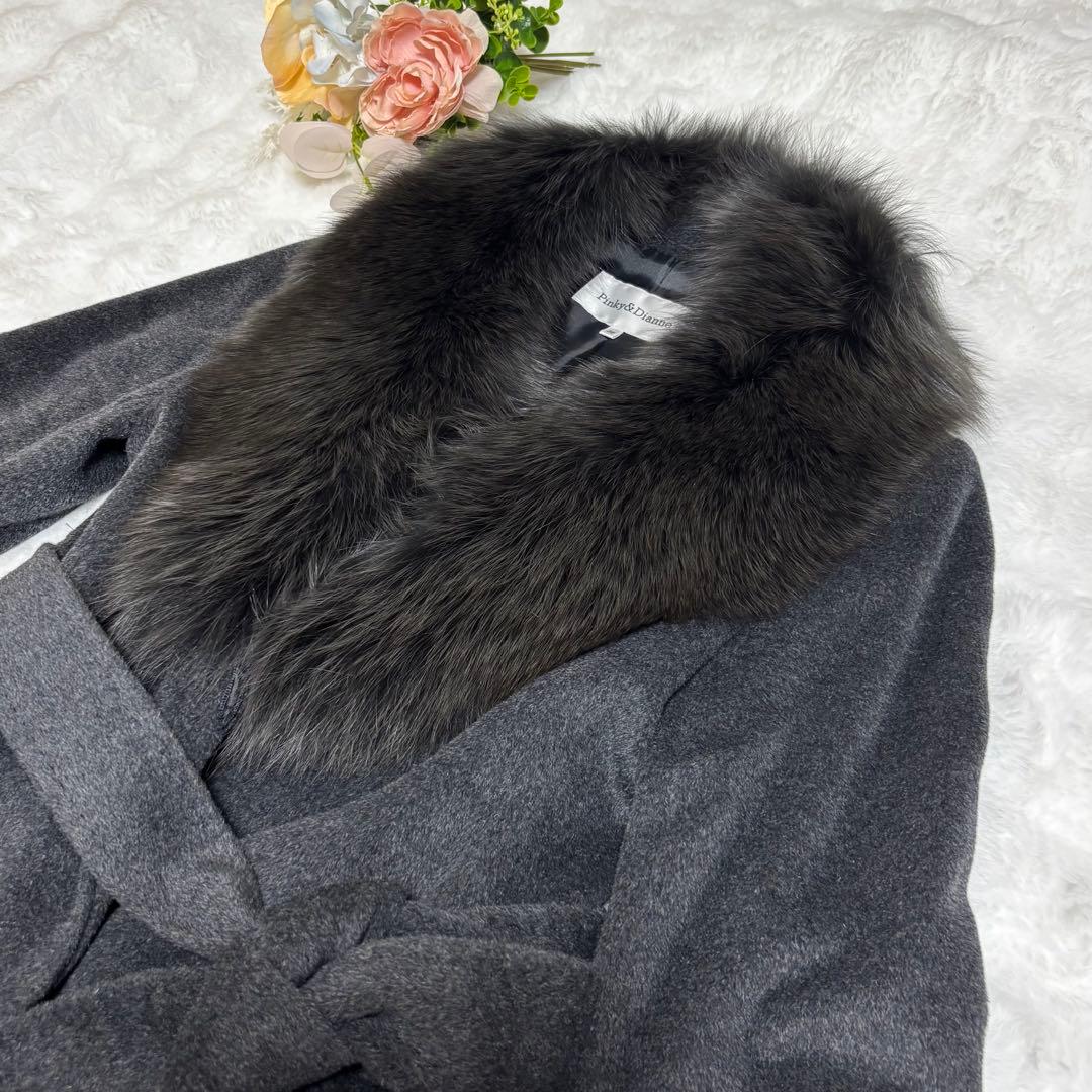 ✨極美品✨ピンキーアンドダイアン フォックスファー アンゴラ ロング