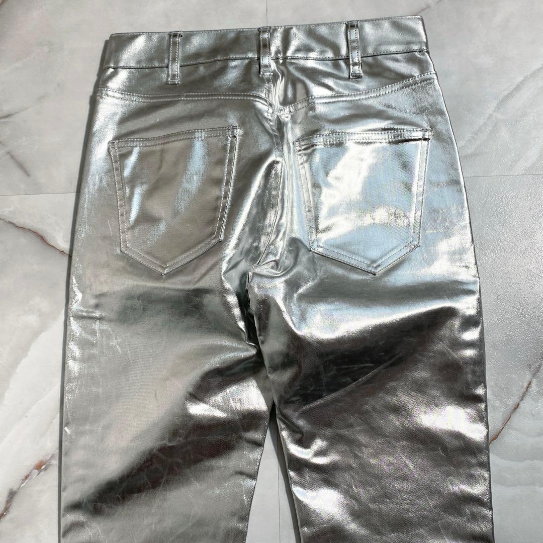 A17227 未使用 セリーヌバイエディスリマン 箔コーティングデニム W26