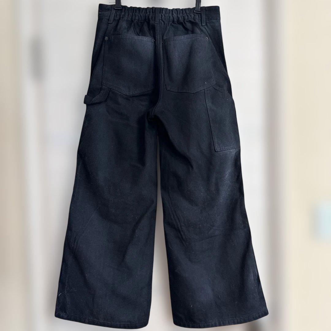 CLEL】特殊加工ダブルニーデニムパンツ S - メルカリ