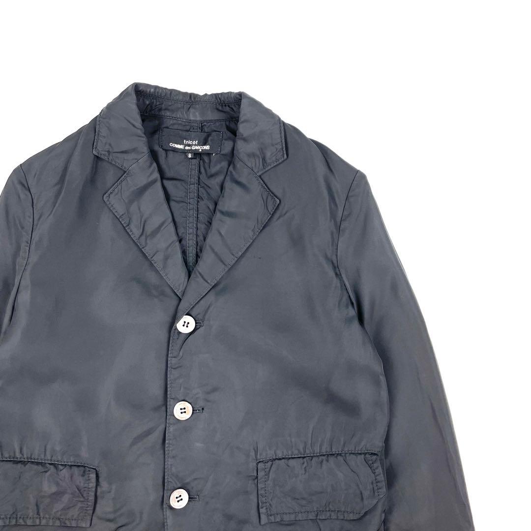超激レア】 COMME des GARCONS テーラードジャケット シワ加工 - メルカリ