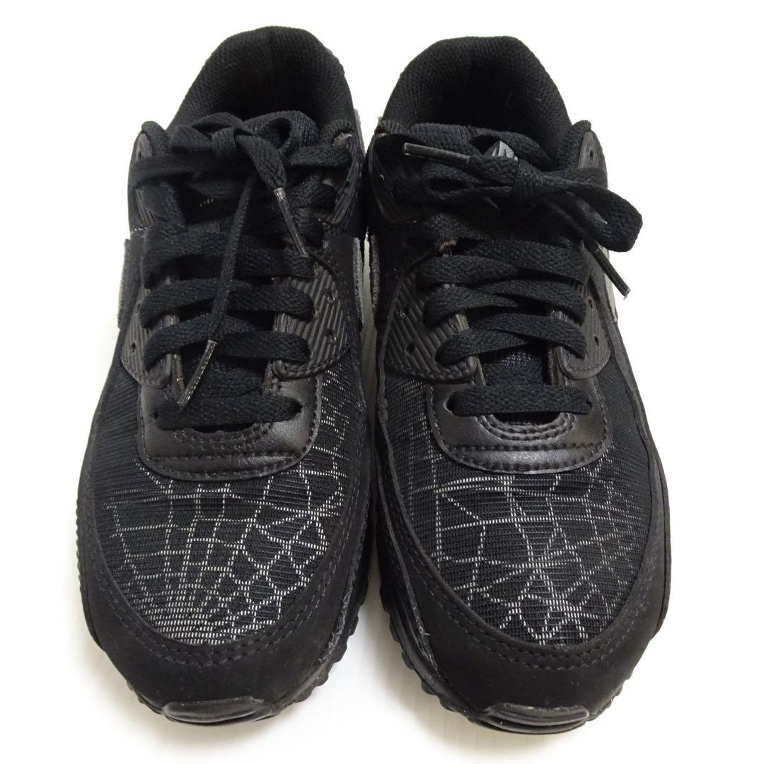 ナイキ エアマックス90 スパイダーウェブDC3892-001 24.5cm