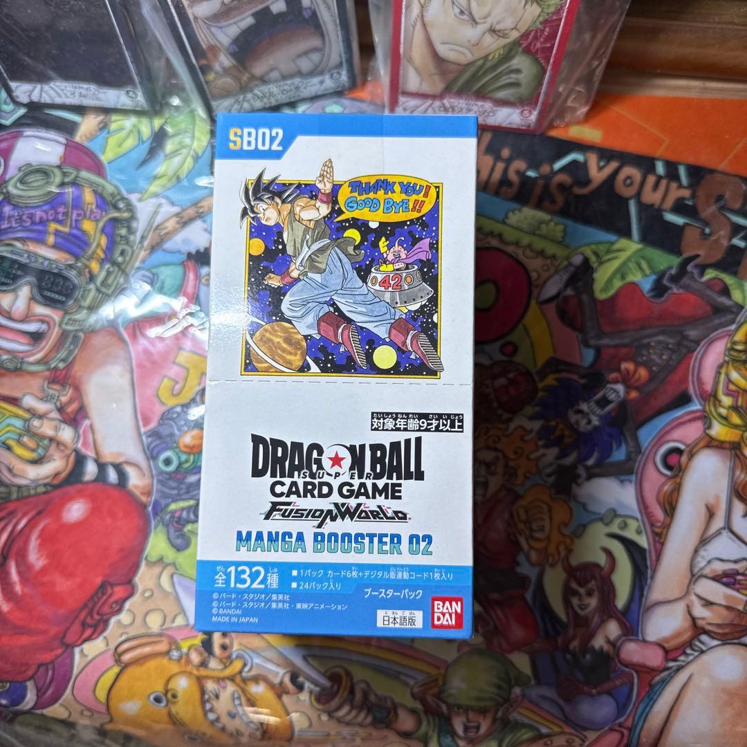 MANGA BOOSTER 02 テープカットなし 未開封 1BOX - メルカリ