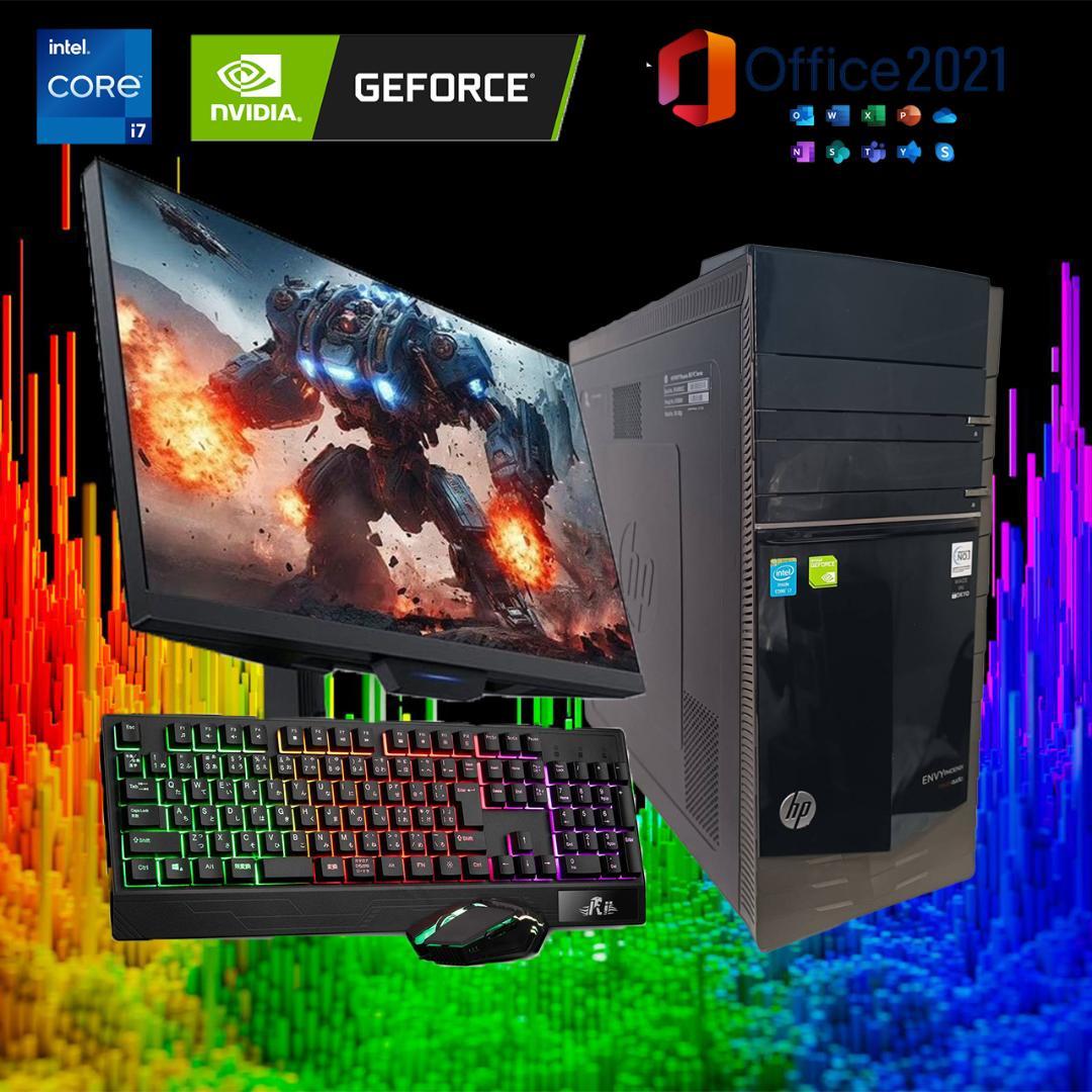 激安ゲーミングPCフルセット】i7 GTX980 MS Office搭載 HP - メルカリ