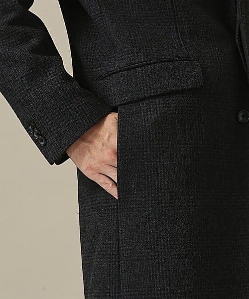 NANO universe【美品】《WEB限定》メルトンチェスターコート