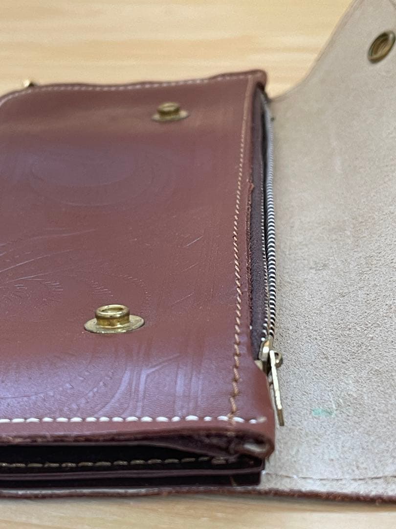 1950s 50s ビンテージ デッドストック トラッカー レザーウォレット