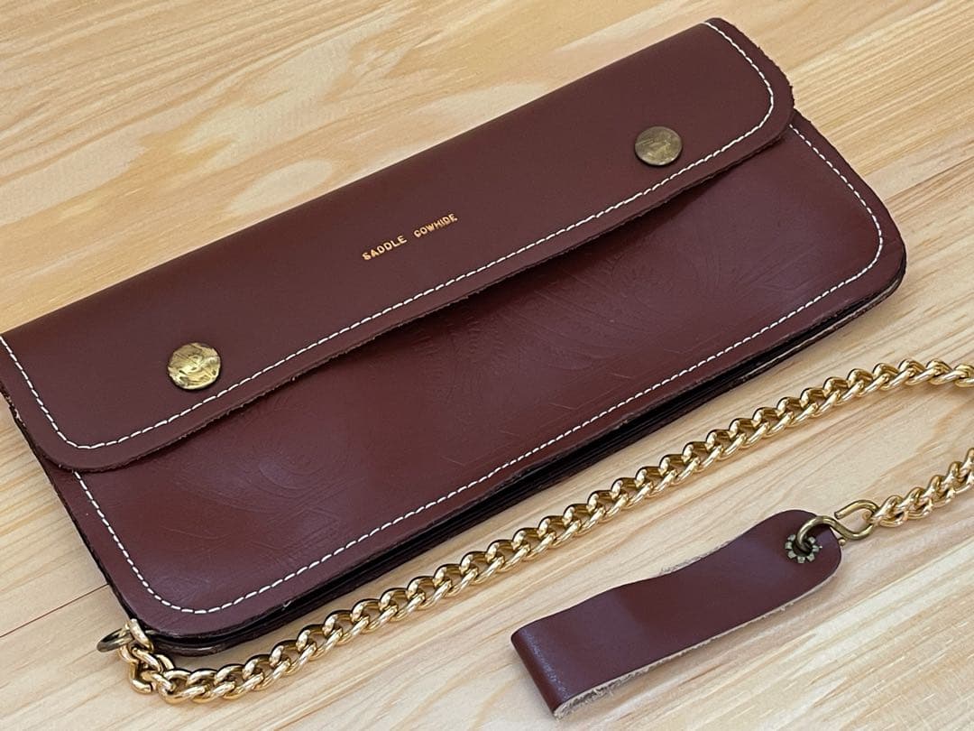 1950s 50s ビンテージ デッドストック トラッカー レザーウォレット