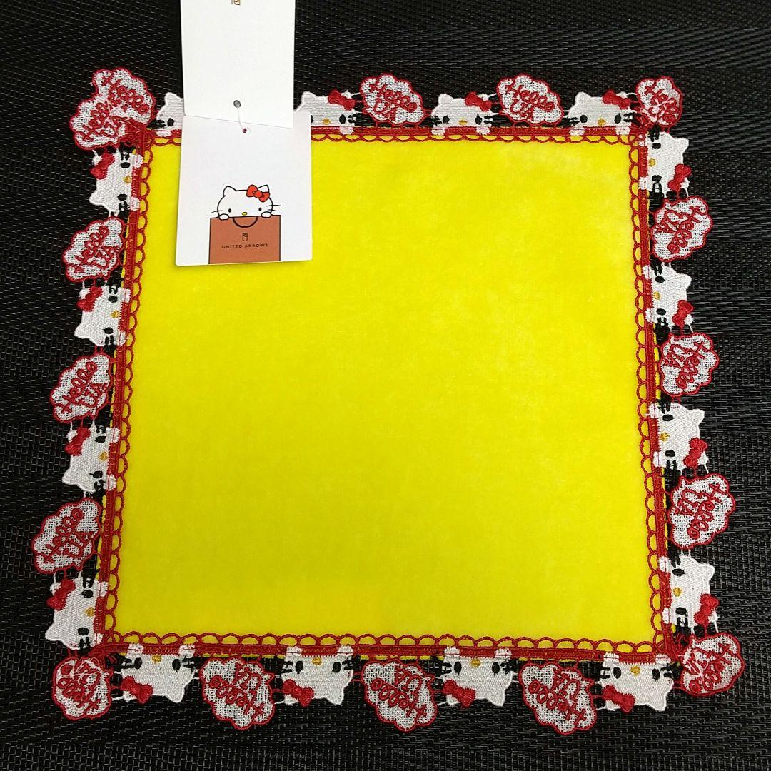 近沢レース店×Hello Kitty×UNITED ARROWSキティハンカチ - メルカリ