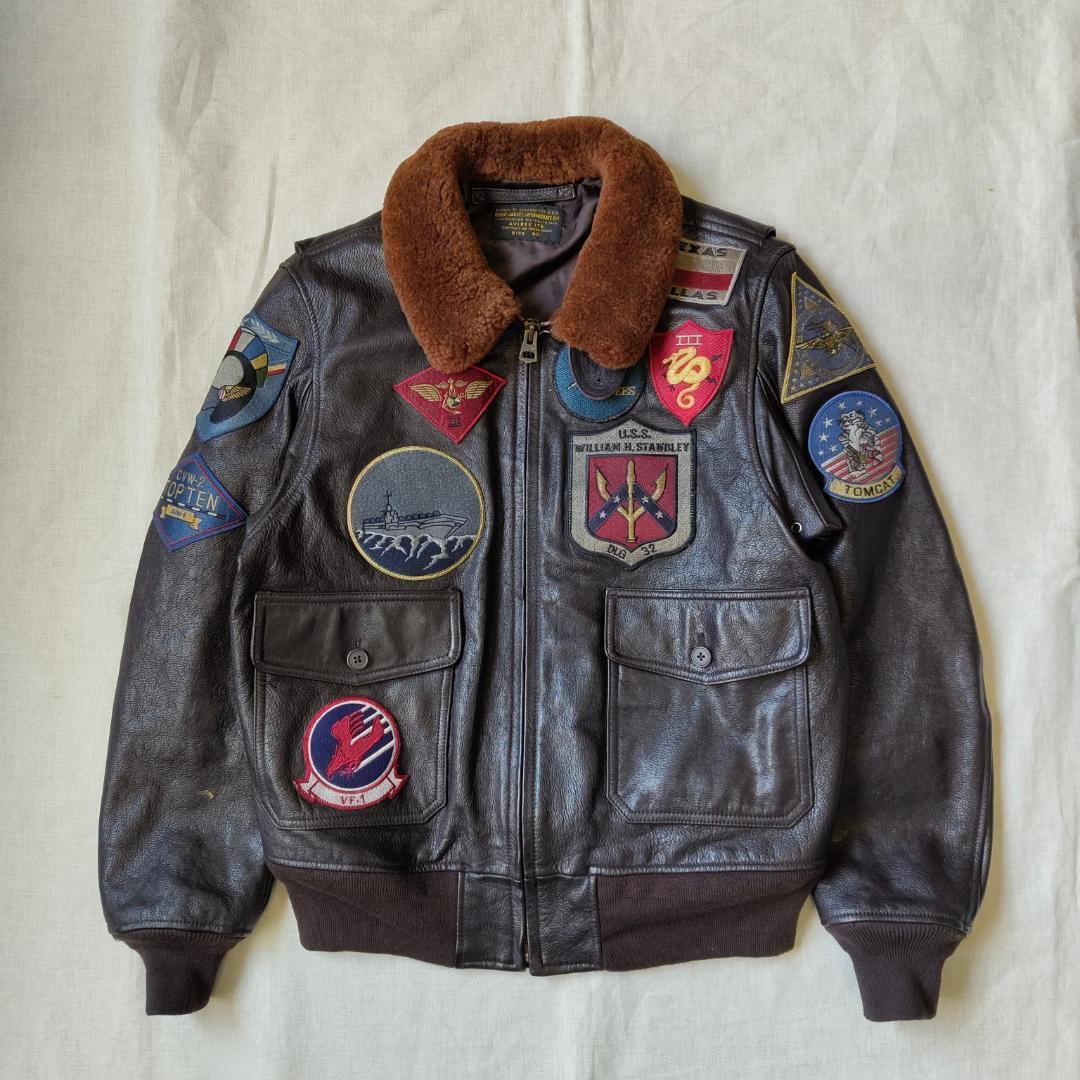 AVIREX G-1 フライトジャケット トップガンモデル TOP GUN 40 AVIREX（アヴィレックス） アビレックス G-1 TOPGUN MODEL G-1 トップ