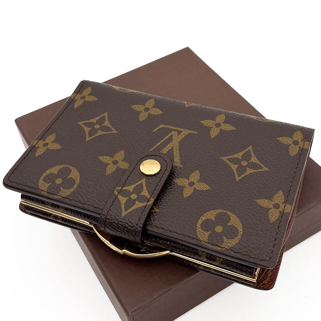 新型☆特上美品☆ルイヴィトン ヴィエノワ モノグラム 二つ折り財布
