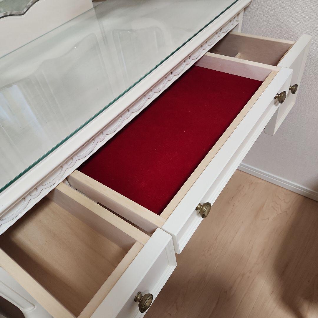 東海家具工業 フルール WH ドレッサー 【スツールは別出品中】 - メルカリ