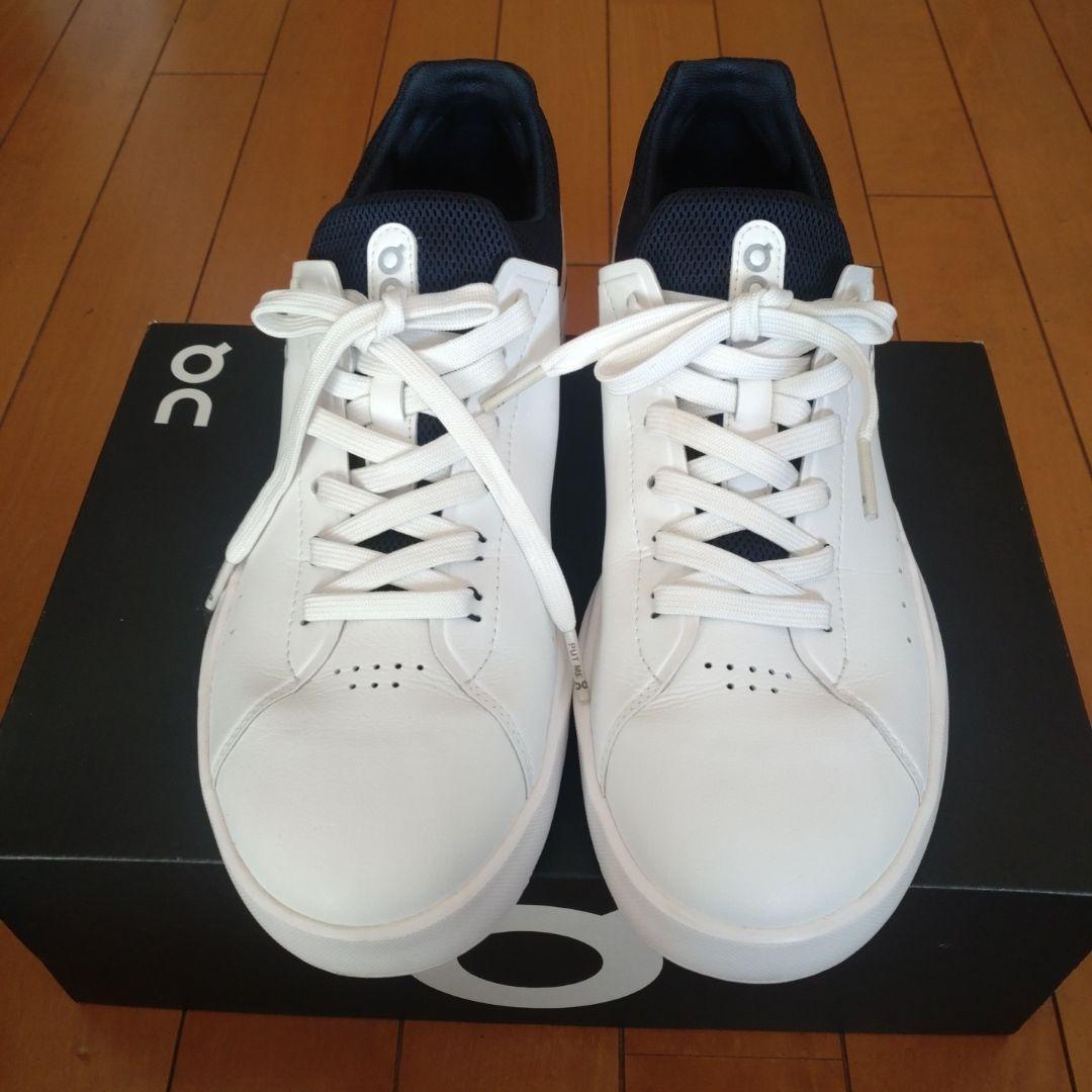 オン　On ロジャー　アドバンテージ　26.5cm ホワイト/濃紺