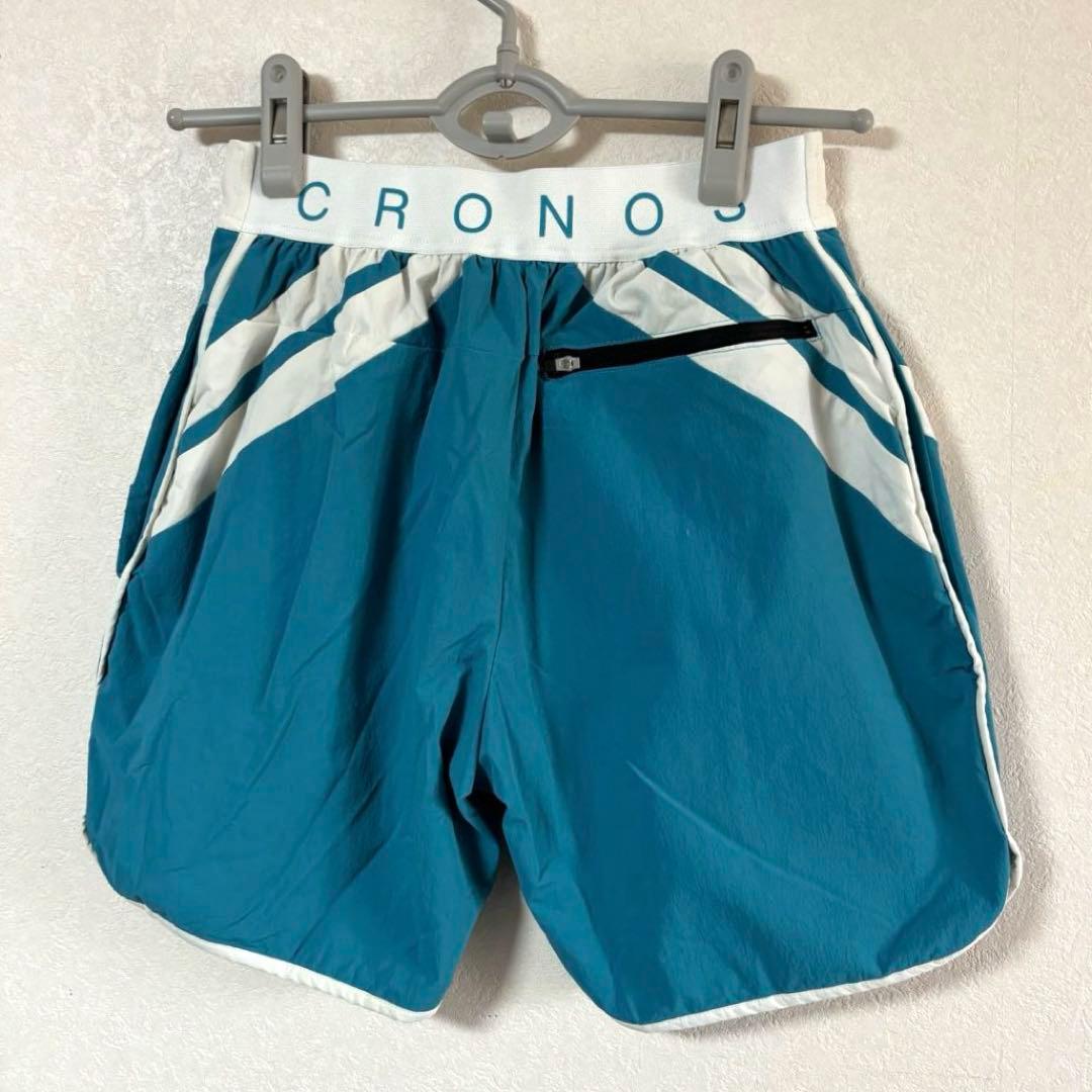 CRONOS クロノス サーフパンツ ハーフパンツ ロゴ ターコイズ M - メルカリ