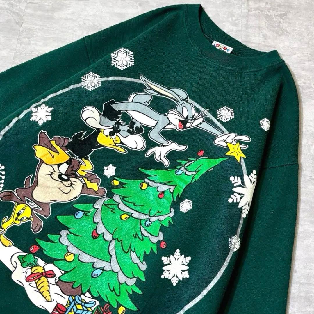 90s USA製 LOONEY TUNES スウェット ルーニーテューンズ - メルカリ