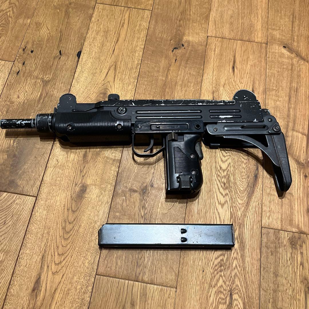 【マルシン】　UZI SMG 外装傷みあり 絶版金属モデルガン UZI 【SMG】/ マルシン：1982年版，外観