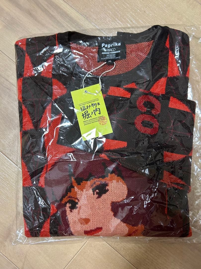 Paprika パプリカ PARCO ＸＬニットセーターコラボ パプリカ paprika PARCOコラボ ニット セーター ショッパー付き - メルカリ