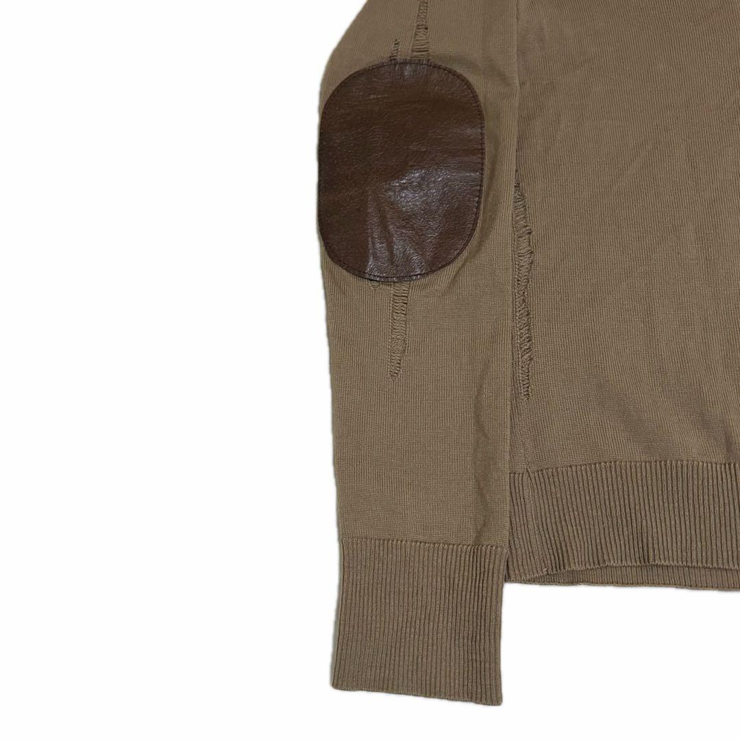 04AW Dior HOMME VICTIM期 ダメージ加工エルボーパッチニット - メルカリ