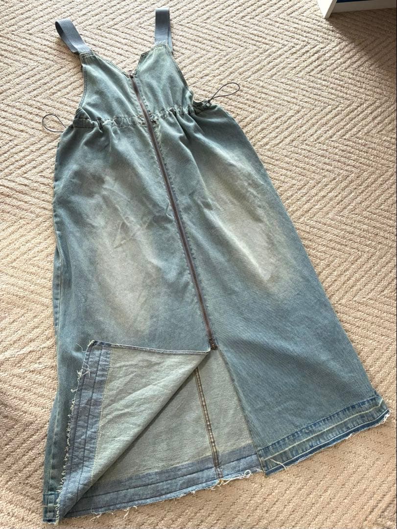 niko and… ニコアンド 2WAYデニムジャンパースカート - メルカリ