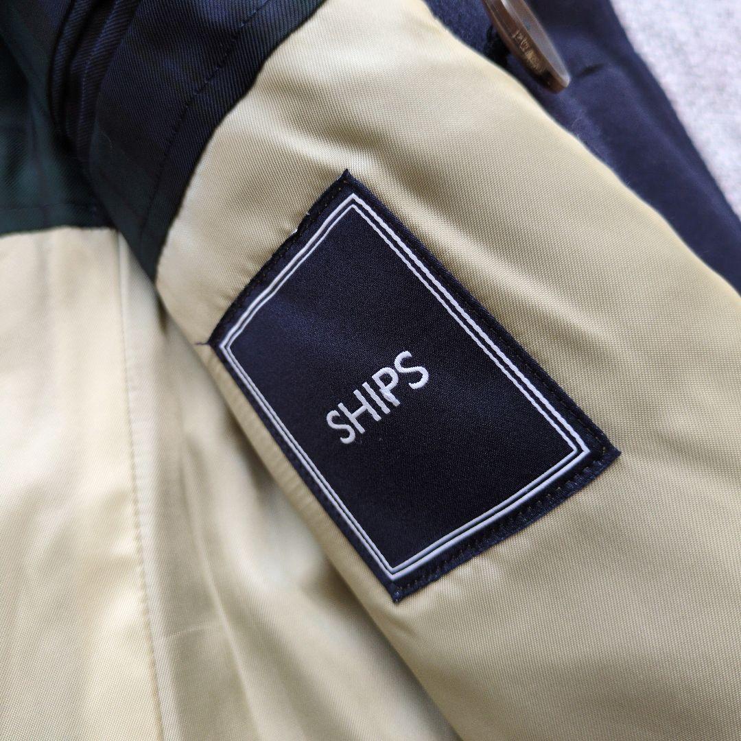 シップス リングヂャケット ダブルブレスト ウールコート 着用感のない