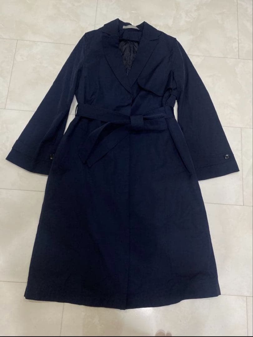 セオリーリュクス ライナー付きトレンチコート36ネイビー - メルカリ