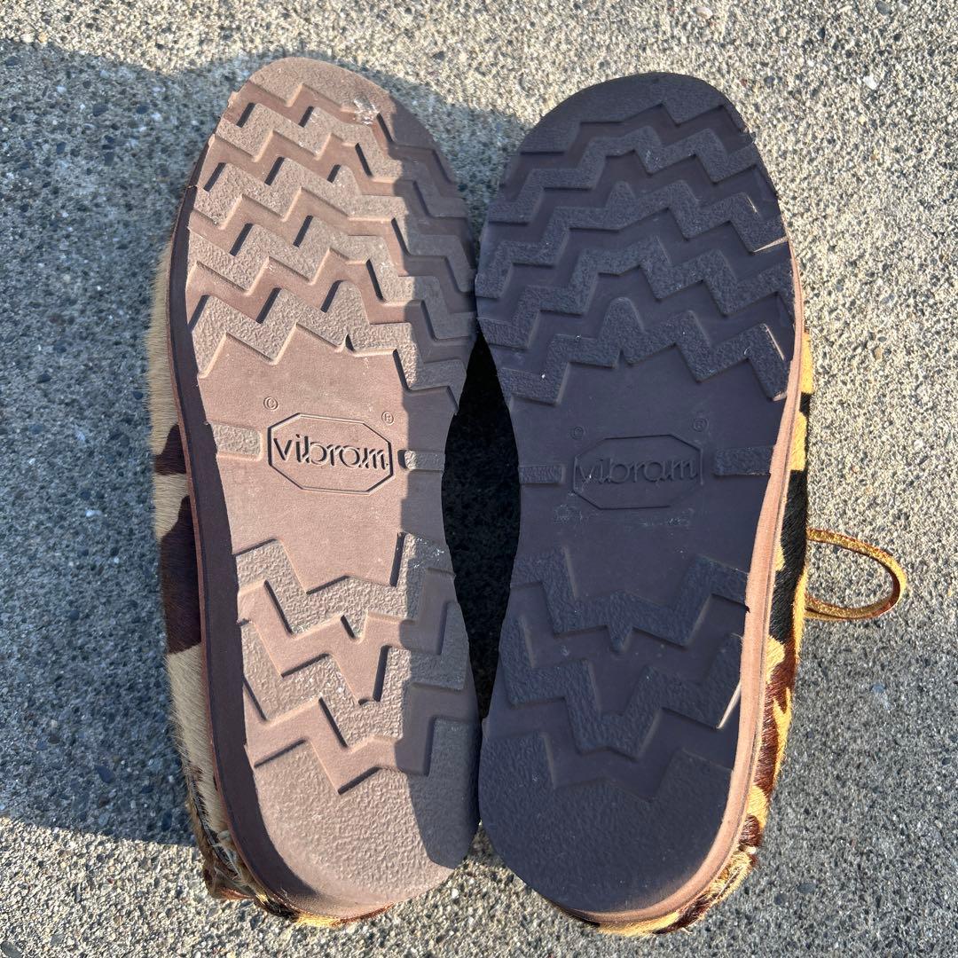 完売品 USA製 YUKETEN 革靴 ハラコ アニマル柄 迷彩柄 - メルカリ