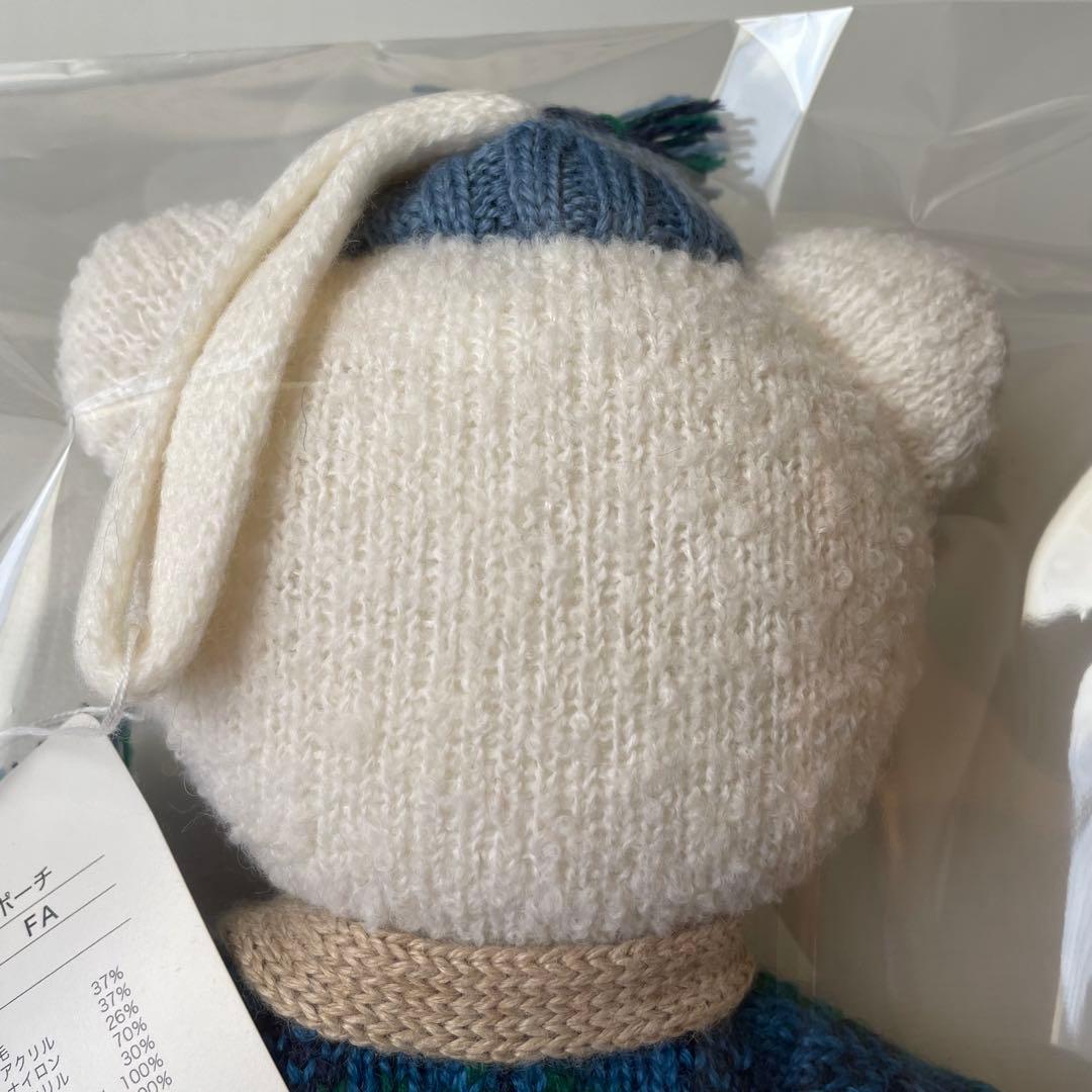 《新品・タグ付き》familiar ファミちゃん　編みぐるみポーチ