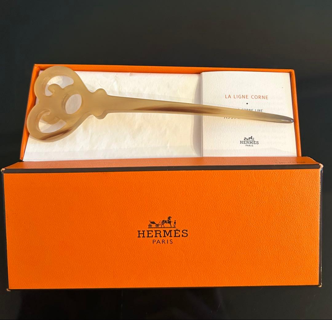 エルメス 簪 バッファロー 美品 - メルカリ