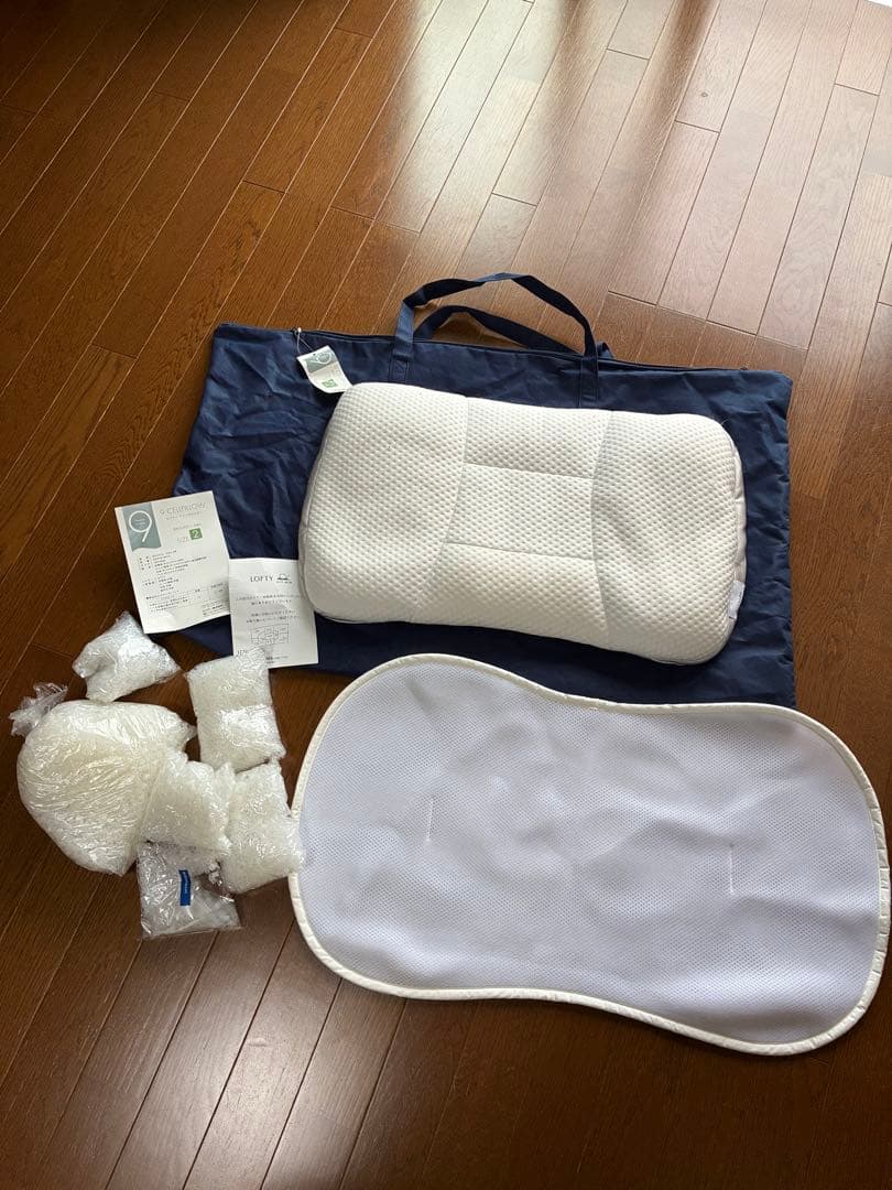 ロフテー 9セルピロー サイズ2 最上位モデル枕 ロフテー 9セルピロー クッションファイバー×エア