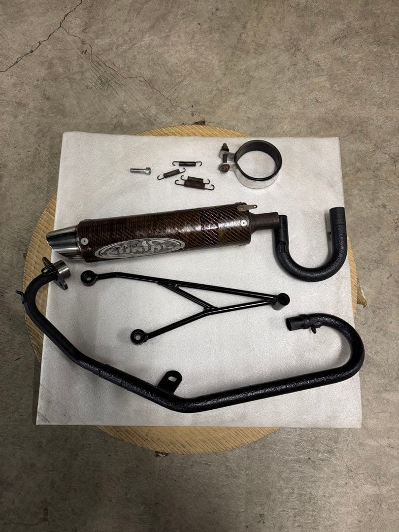 ベリアル ジョグ JOG ZR(SA36J SA39J)GPトルネード マフラー 4スト ジョグ SA36J/SA39J】ベリアル製GPトルネードマフラー装着しま