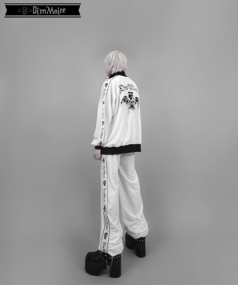 DimMoire ディムモアール ベロア ジャージ White Mサイズ - メルカリ